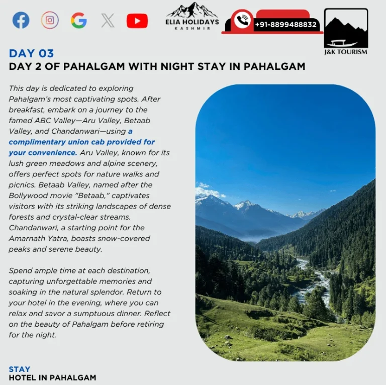 9 days 8 nights kashmir trip , book online 8 nights 9 days kashmir tour package covering srinagar , sonmarg , gulmarg & pahalgam