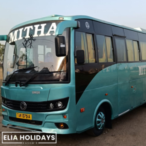 Book 27 seater mini bus in kashmir , online 27 seater mini bus in kashmir. 27 seater mini bus for kashmir tour , book online 27 seater mini bus for srinagar , gulmarg , sonmarg , pahalgam