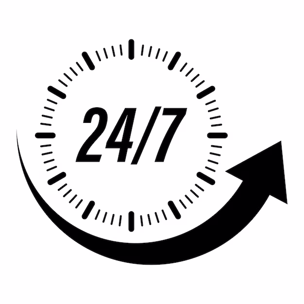 24/7 AVAILABILITY