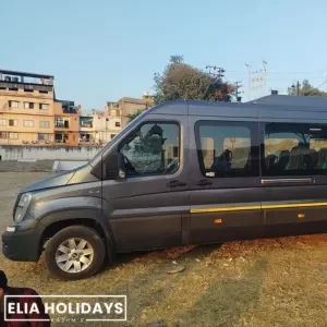 Urbania tampo traveller taxi service in kashmir , book online 10,12,14,17 seater urbania taxi in kashmir. Affordable urbania taxi in kashmir. Cheap urbania tempo traveller for kashmir tour.