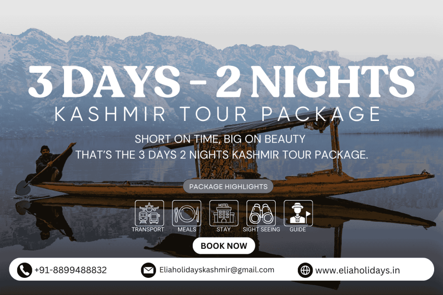 3 days 2 nights kashmir tour package , book online kashmir tour package, pre -book srinagar tour package. 2 nights 3 days kashmir trip. pre-book online best kashmir tour package for couples , family & groups