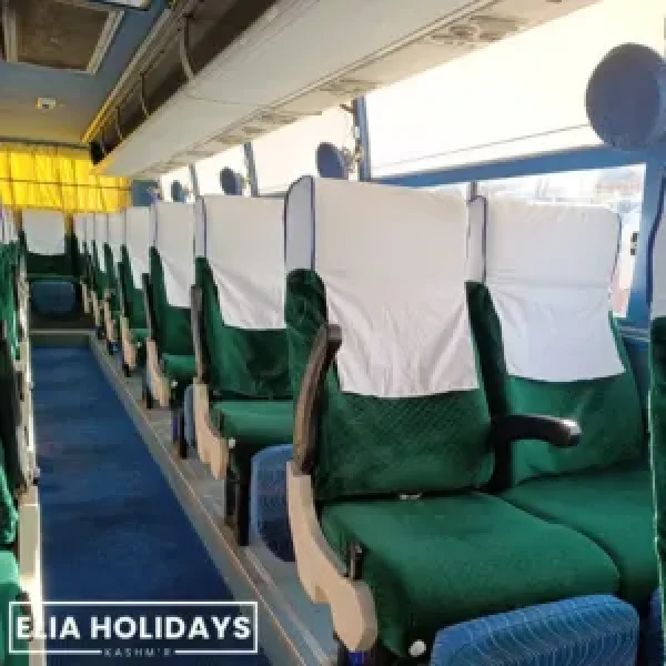 37 seater mini bus in kashmir. Book 27 seater for kashmir tour , online 37 seater mini bus for kashmir tour package. 37 seater mini bus to jammu , srinagar , gulmarg , sonmarg , pahalgam , srinagar
