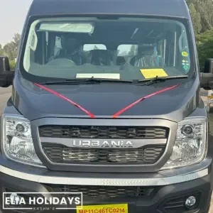 Urbania tampo traveller taxi service in kashmir , book online 10,12,14,17 seater urbania taxi in kashmir. Affordable urbania taxi in kashmir. Cheap urbania tempo traveller for kashmir tour.