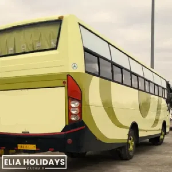 37 seater mini bus in kashmir. Book 27 seater for kashmir tour , online 37 seater mini bus for kashmir tour package. 37 seater mini bus to jammu , srinagar , gulmarg , sonmarg , pahalgam , srinagar